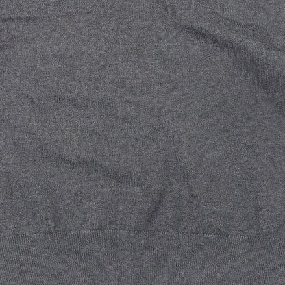 Gap Womens Grey Round Neck Cotton Pullover Jumper Size L Pullover - Love
