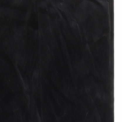 Gap Womens Black Cotton Trousers Size 30 L29 in Regular Zip