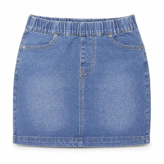 Voir Jeans Womens Blue Cotton Mini Skirt Size S