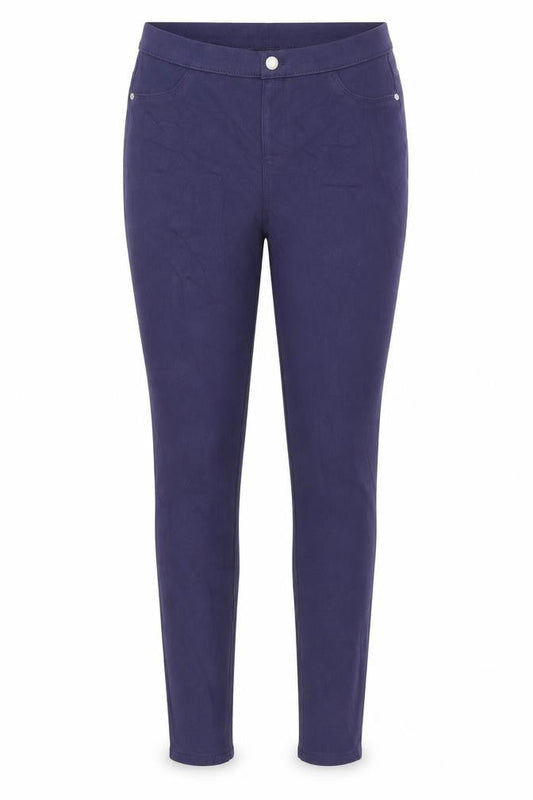 George Womens Blue Cotton Skinny Jeans Size 10 L26 in Regular