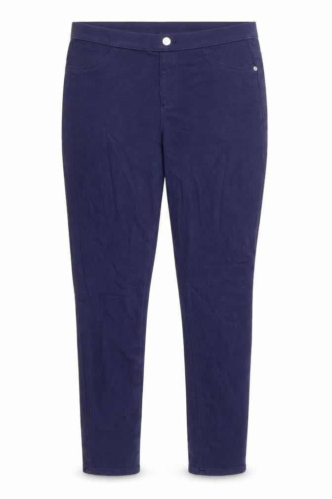 George Womens Blue Cotton Skinny Jeans Size 10 L28 in Regular