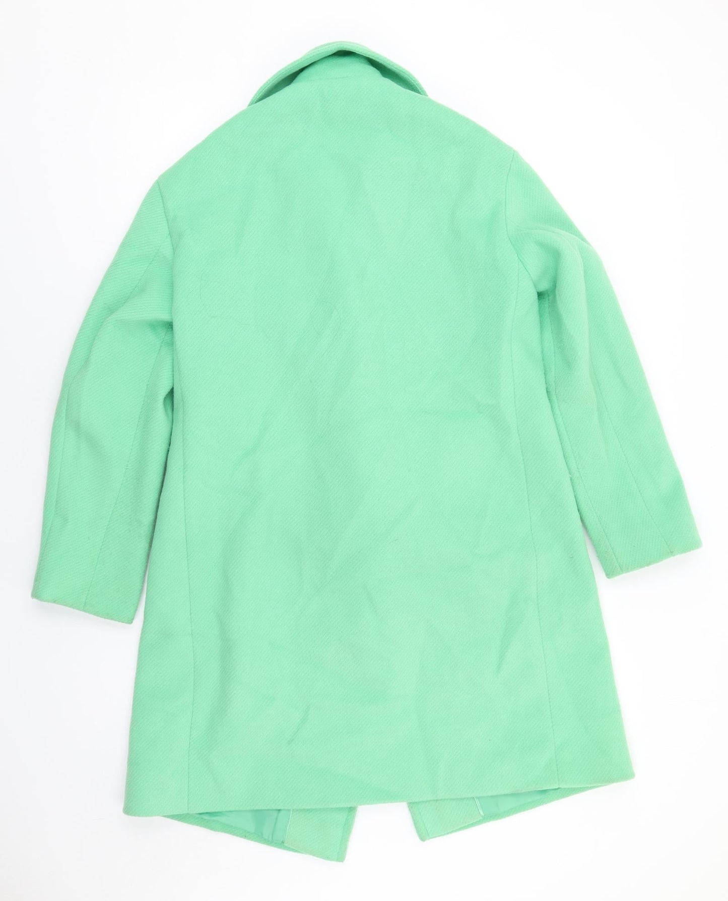 Marks and Spencer Womens Green Jacket Blazer Size 8 Button