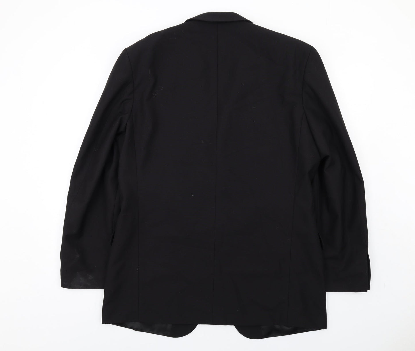 Copperstone Mens Black Polyester Jacket Suit Jacket Size 42 Regular