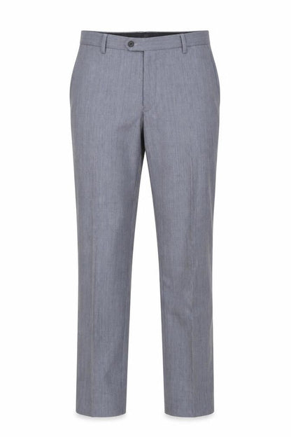 Next Womens Blue Wool Dress Pants Trousers Size 34 L29 in Regular Zip