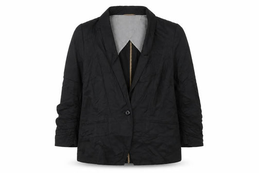 Next Womens Black Jacket Blazer Size 12 Button