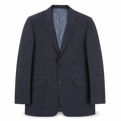 Balmain Mens Grey Wool Jacket Suit Jacket Size 40 Regular
