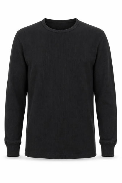 UW Mens Black Cotton Pullover Sweatshirt Size M Pullover
