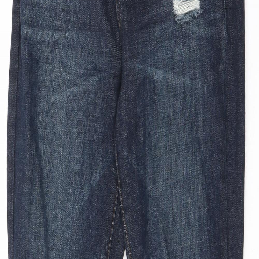 J Brand Womens Blue Cotton Skinny Jeans Size 26 in L29.5 in Regular Zip