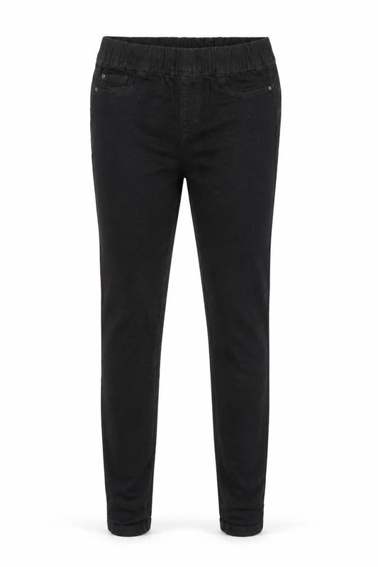 Denim & Co. Womens Black Cotton Jegging Jeans Size 8 L29 in Regular