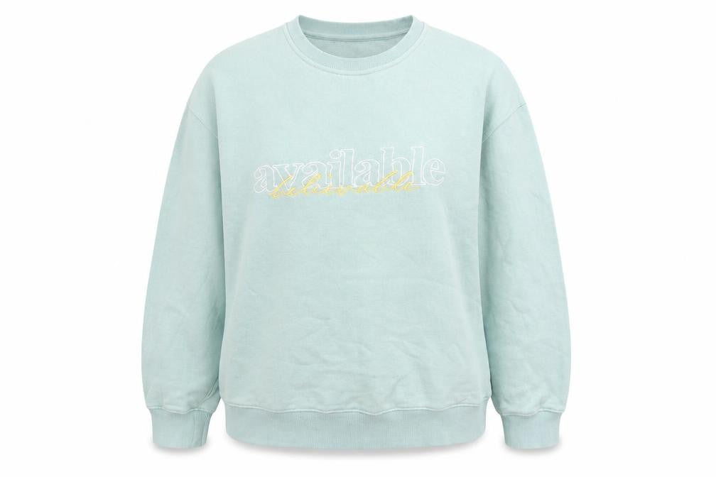 STYLE TANG Womens Green Polyester Pullover Sweatshirt Size M Pullover