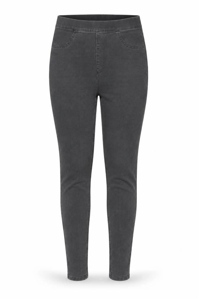 Marks & Spencer Womens Grey Cotton Jegging Jeans Size 8 L28 in Regular