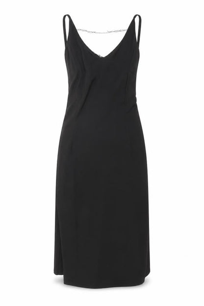 Press & Bastyan Womens Black Polyester A-Line Size 8 Scoop Neck Pullover