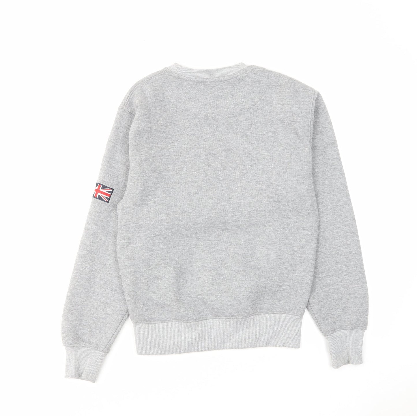 British Souvenirs Mens Grey Cotton Pullover Sweatshirt Size XS - York England