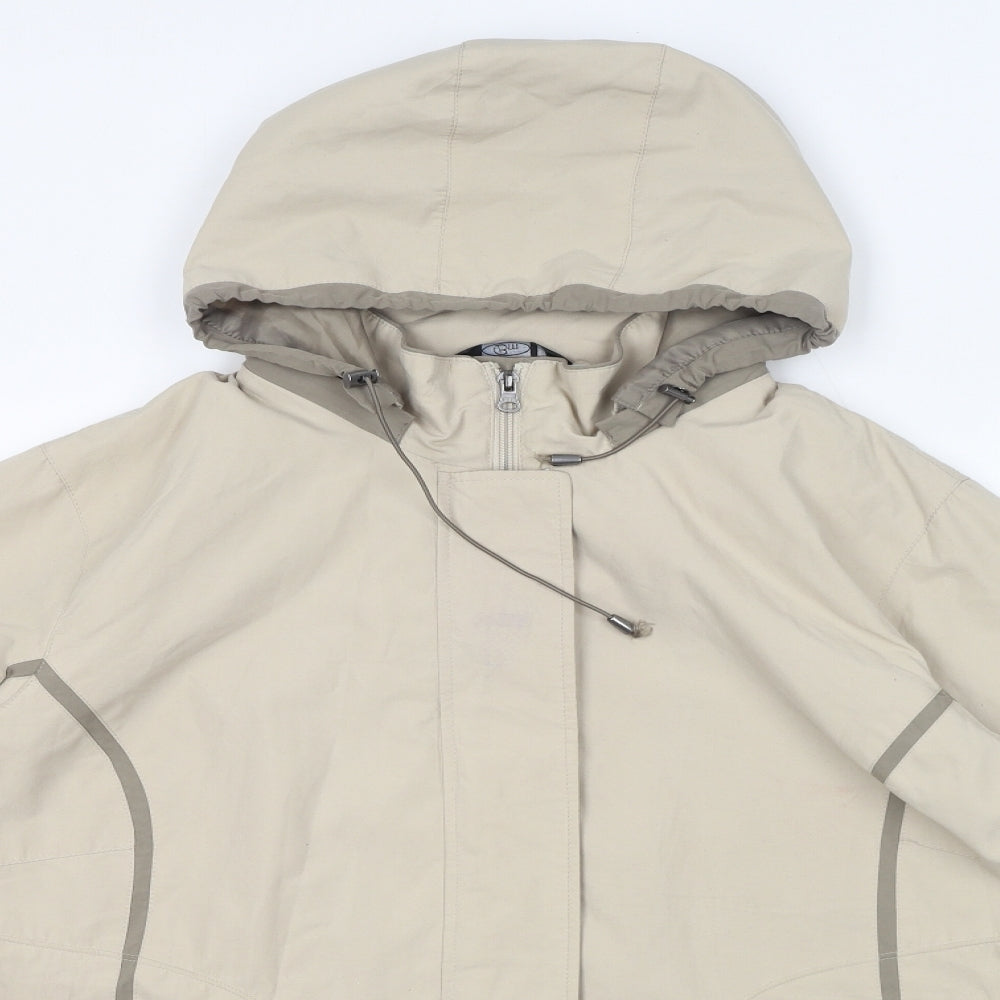 BM Womens Ivory Jacket Size XL Zip