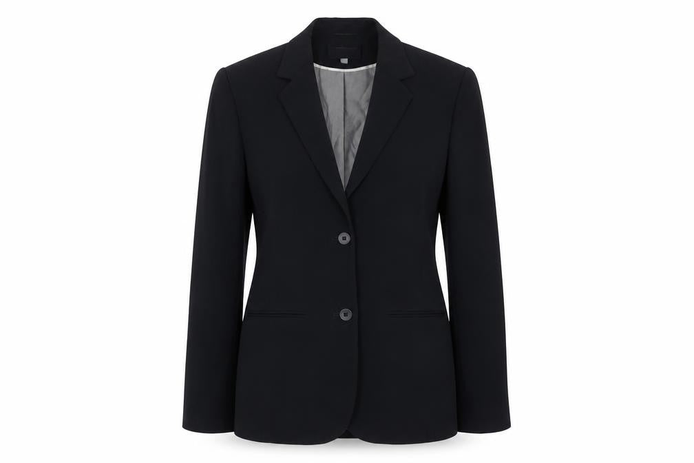 NEXT Womens Black Polyester Jacket Blazer Size 8