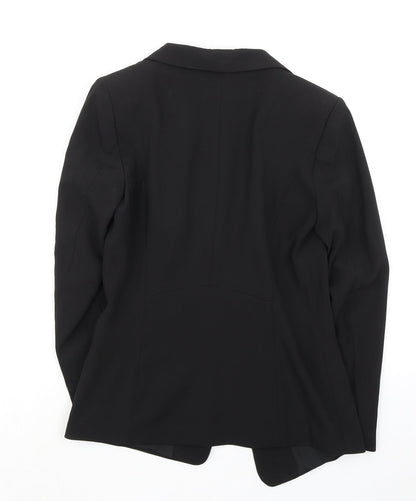 H&M Womens Black Jacket Blazer Size 6