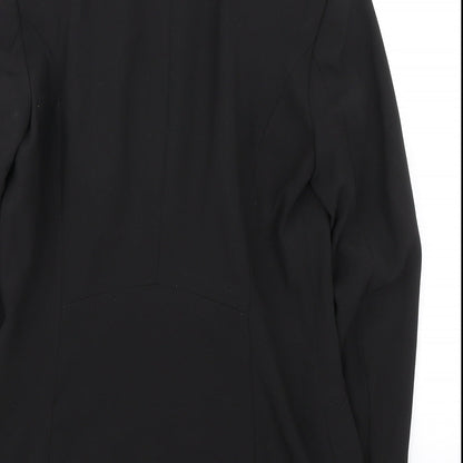H&M Womens Black Jacket Blazer Size 6