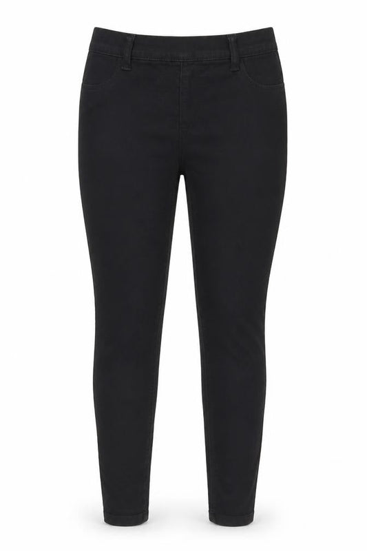 Debenhams Womens Black Cotton Jegging Jeans Size 10 L29 in Regular