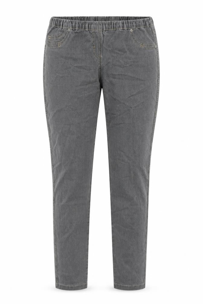 Red Herring Womens Grey Cotton Jegging Jeans Size 14 L29 in Regular