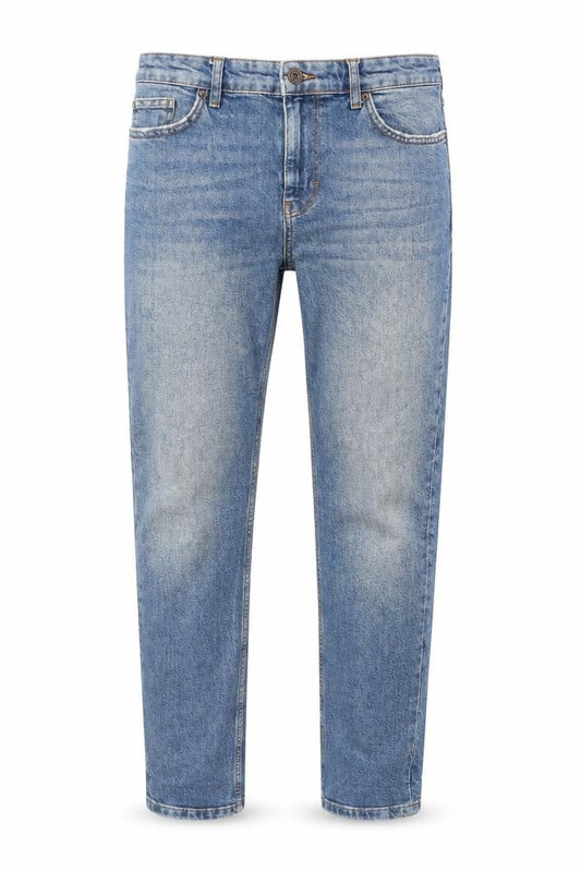 BDG Mens Blue Cotton Straight Jeans Size 32 in L32 in Regular Button