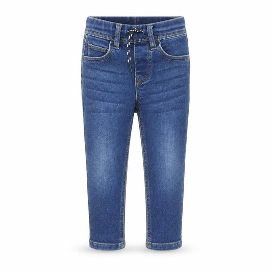 Denim 365 Girls Blue Cotton Skinny Jeans Size 2-3 Years Regular Drawstring