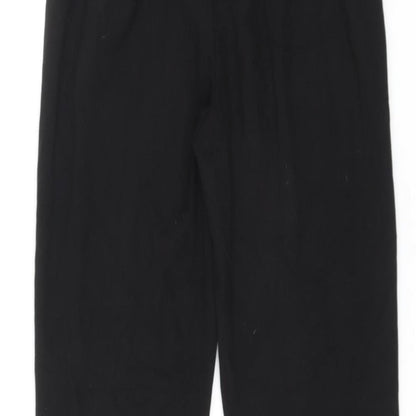Stradivarius Womens Black Polyester Dress Pants Trousers Size S L25 in Regular