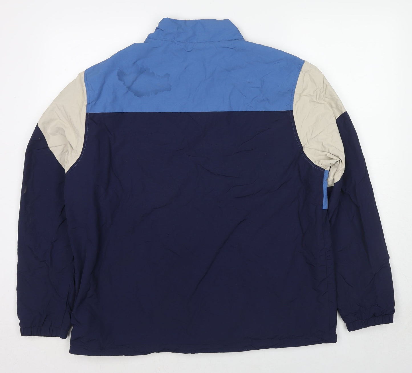 Paul Galvin Mens Blue Jacket Coat Size M Zip