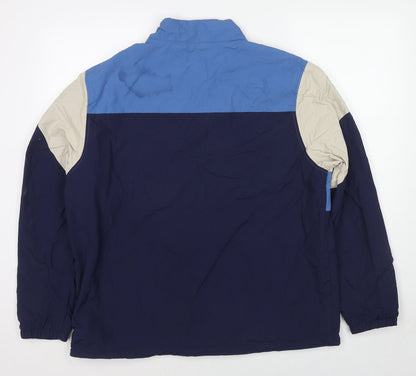 Paul Galvin Mens Blue Jacket Coat Size M Zip