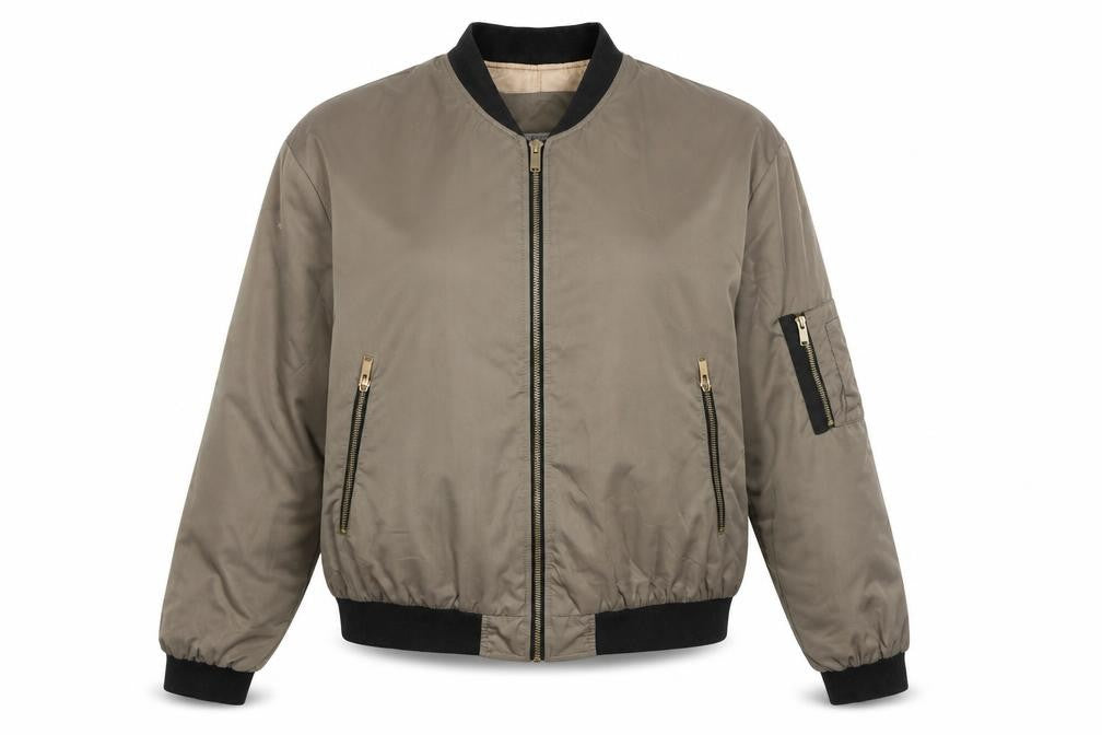 Zara Womens Green Jacket Size L Zip