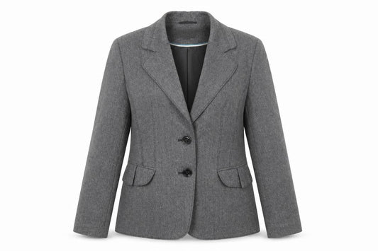 Autonomy Womens Grey Polyester Jacket Blazer Size 14