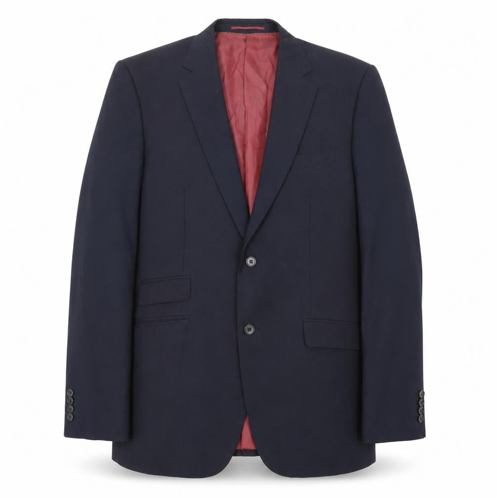 Skopes Mens Blue Polyester Jacket Suit Jacket Size 42 Regular