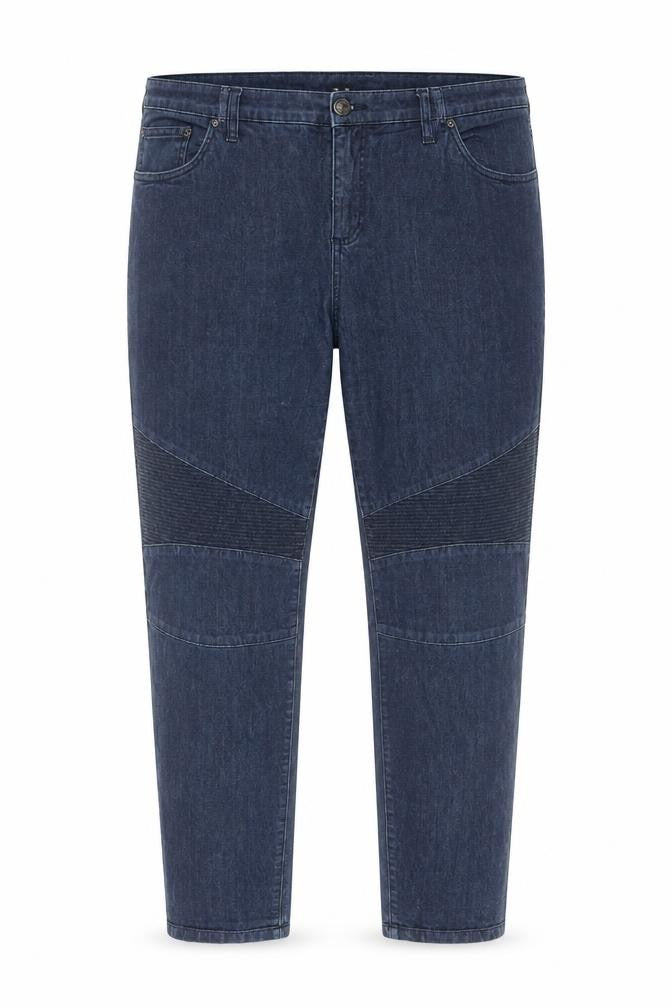 Rainbow Womens Blue Cotton Capri Jeans Size 26 L31 in Regular Zip