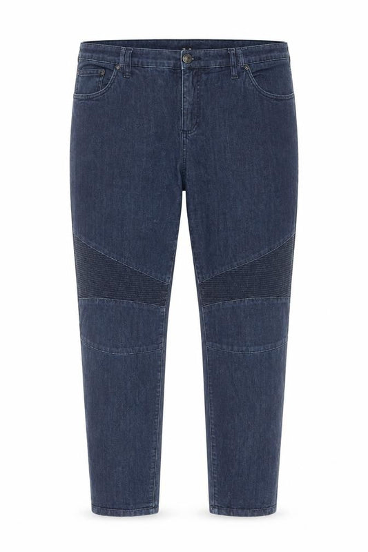 Rainbow Womens Blue Cotton Capri Jeans Size 26 L31 in Regular Zip