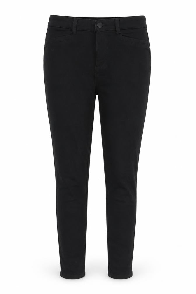 Very Womens Black Cotton Skinny Jeans Size 12 L27.5 in Regular Zip