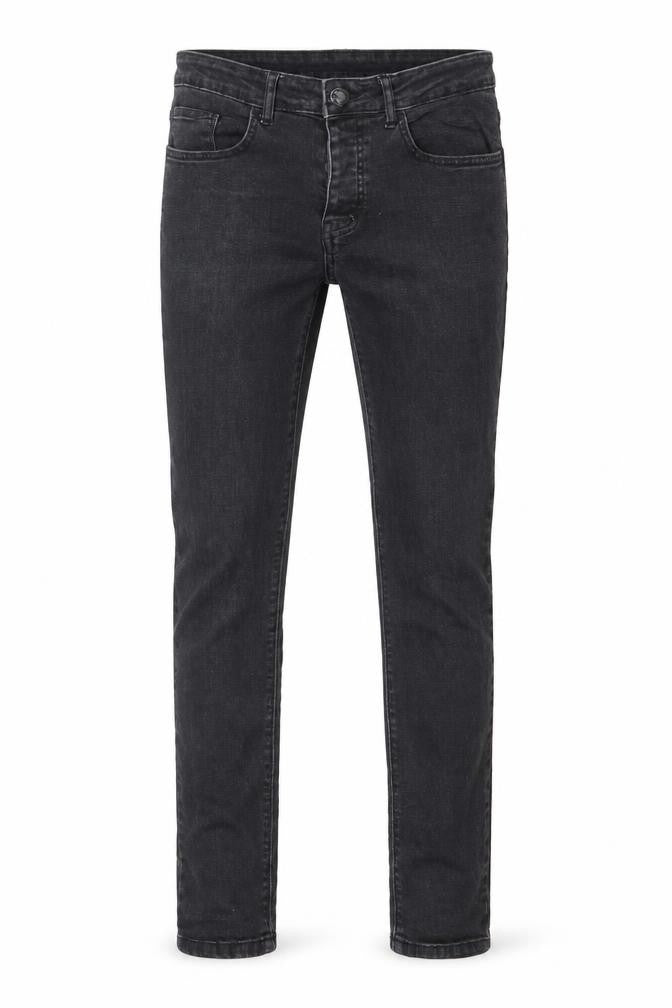 Denim & Co. Mens Grey Cotton Skinny Jeans Size 30 in L30 in Regular Button