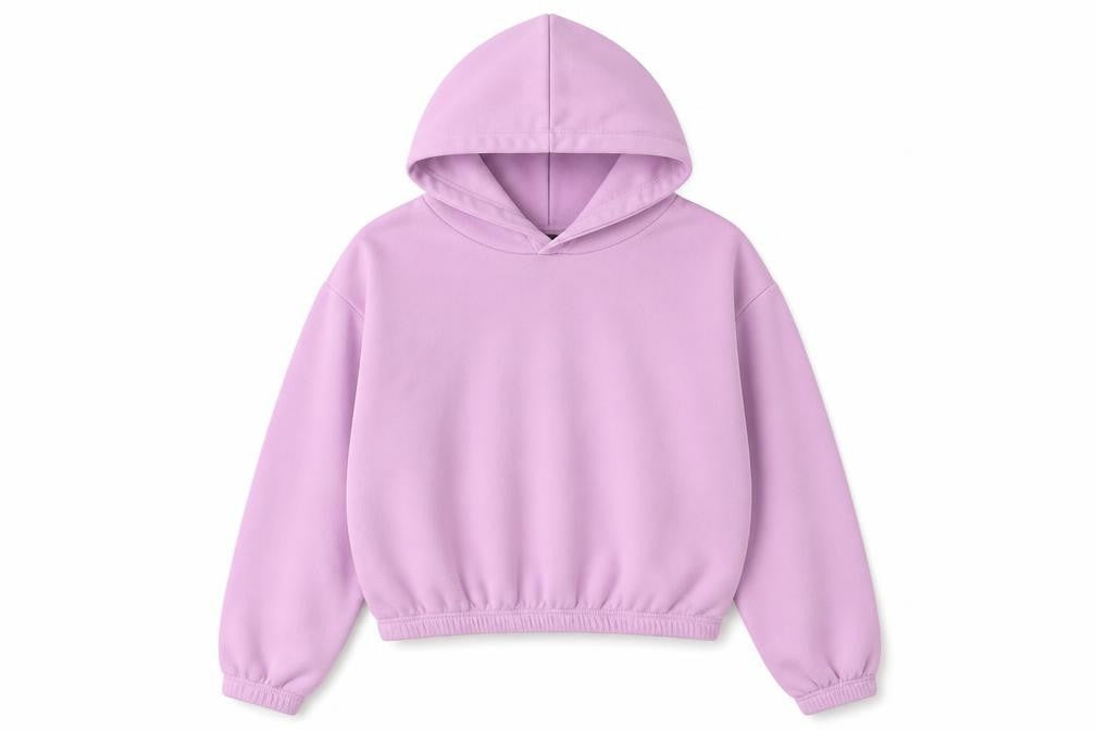 Zara Womens Purple Cotton Pullover Hoodie Size M Pullover