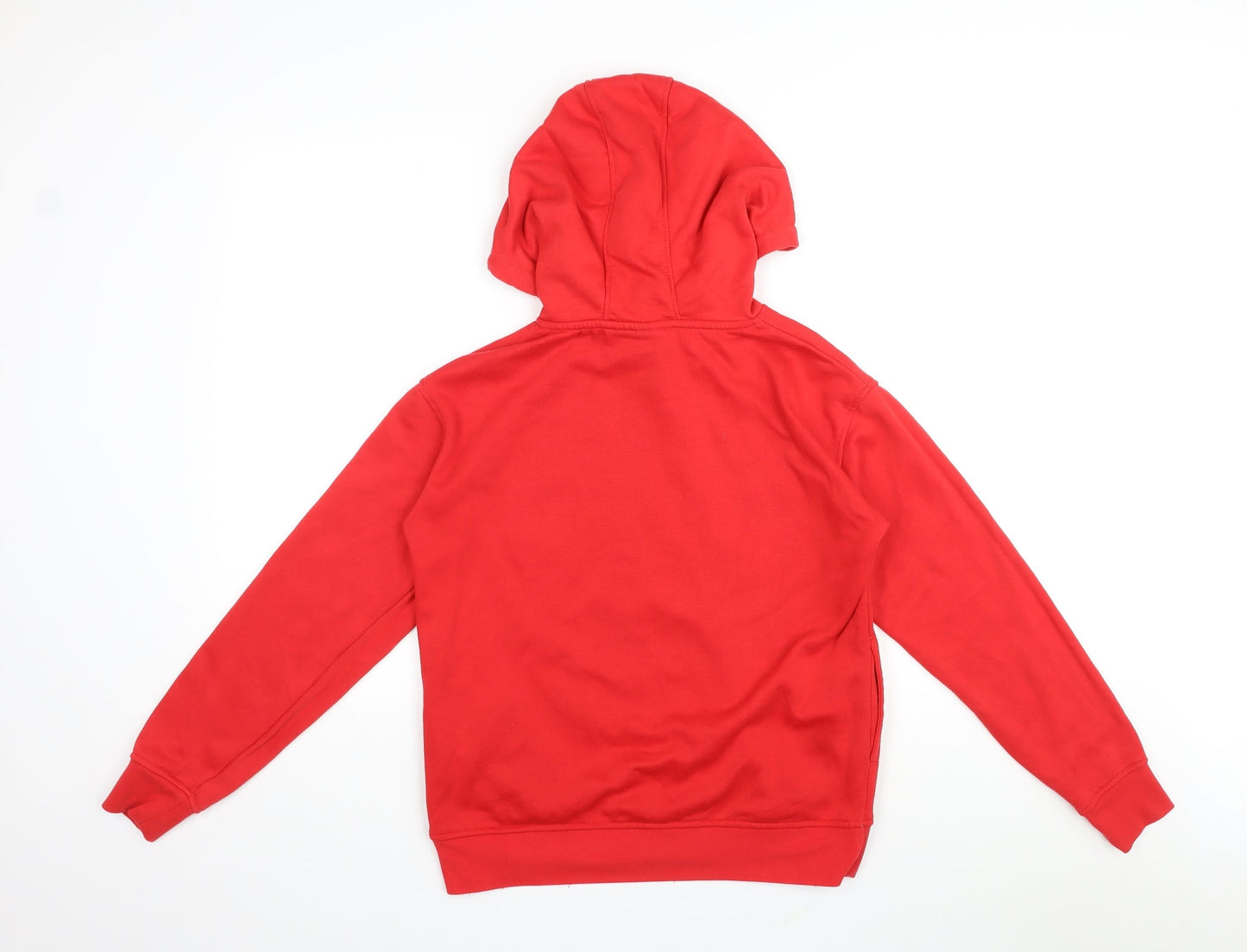 Disney Womens Red Polyester Pullover Hoodie Size XS Pullover
