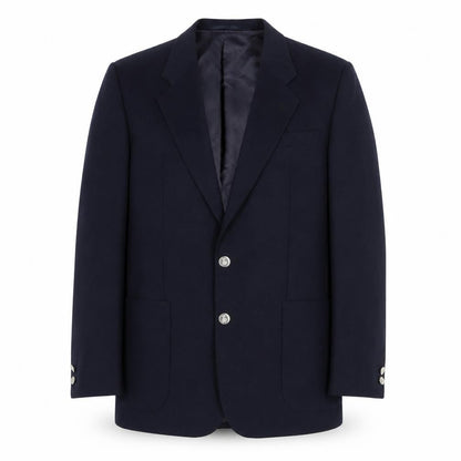 Osborne Mens Blue Polyester Jacket Blazer Size 42 Regular