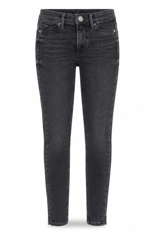 River Island Womens Grey Cotton Skinny Jeans Size 6 L27 in Regular Zip