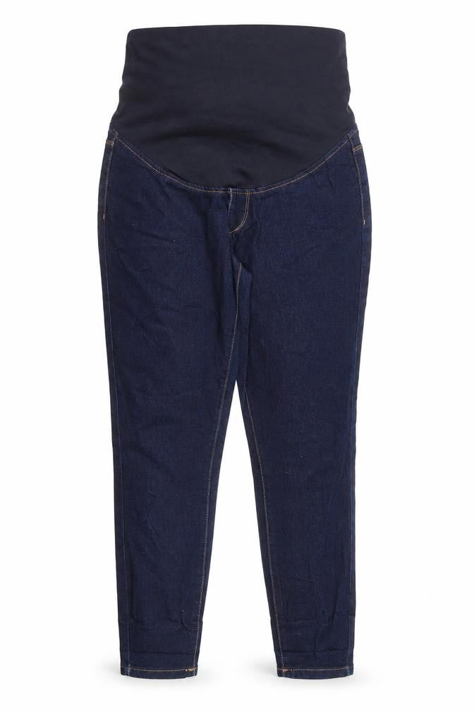 Marks & Spencer Womens Blue Cotton Skinny Jeans Size 10 L26 in Regular