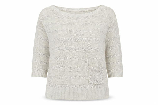 Wallis Womens Beige Boat Neck Acrylic Pullover Jumper Size M