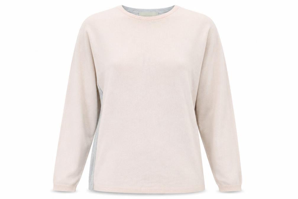 In Wear Womens Pink Crew Neck Viscose Pullover Jumper Size S