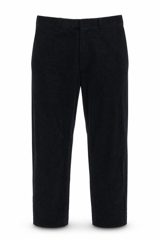 Marks & Spencer Mens Blue Cotton Dress Pants Trousers Size 38 in L31 in Regular Zip