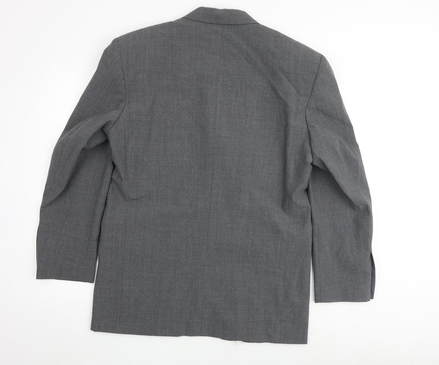 Modern Classics Mens Grey Wool Jacket Suit Jacket Size 38 Regular