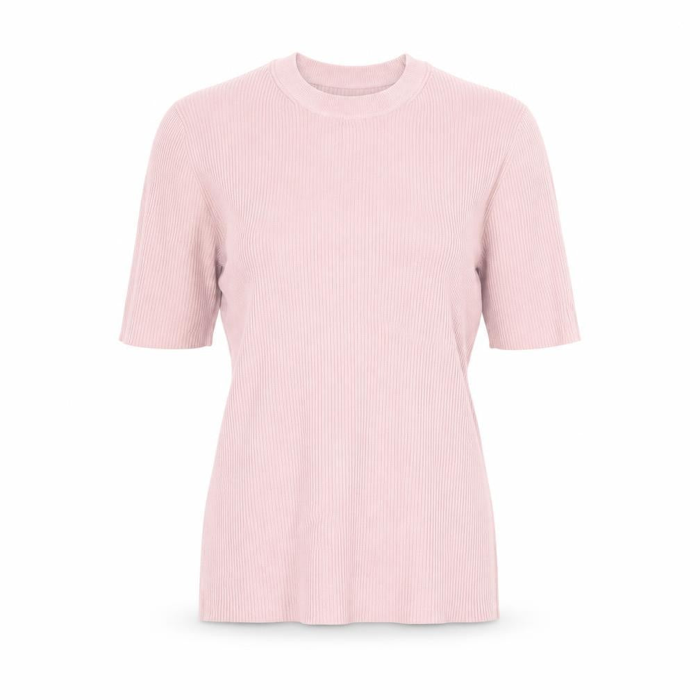 Marks & Spencer Womens Pink Round Neck Viscose Pullover Jumper Size M