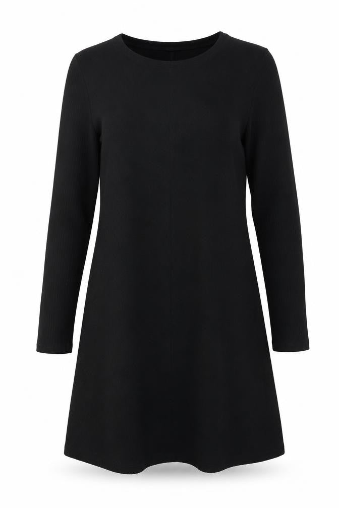 Gap Womens Black Polyester A-Line Size S Round Neck Pullover