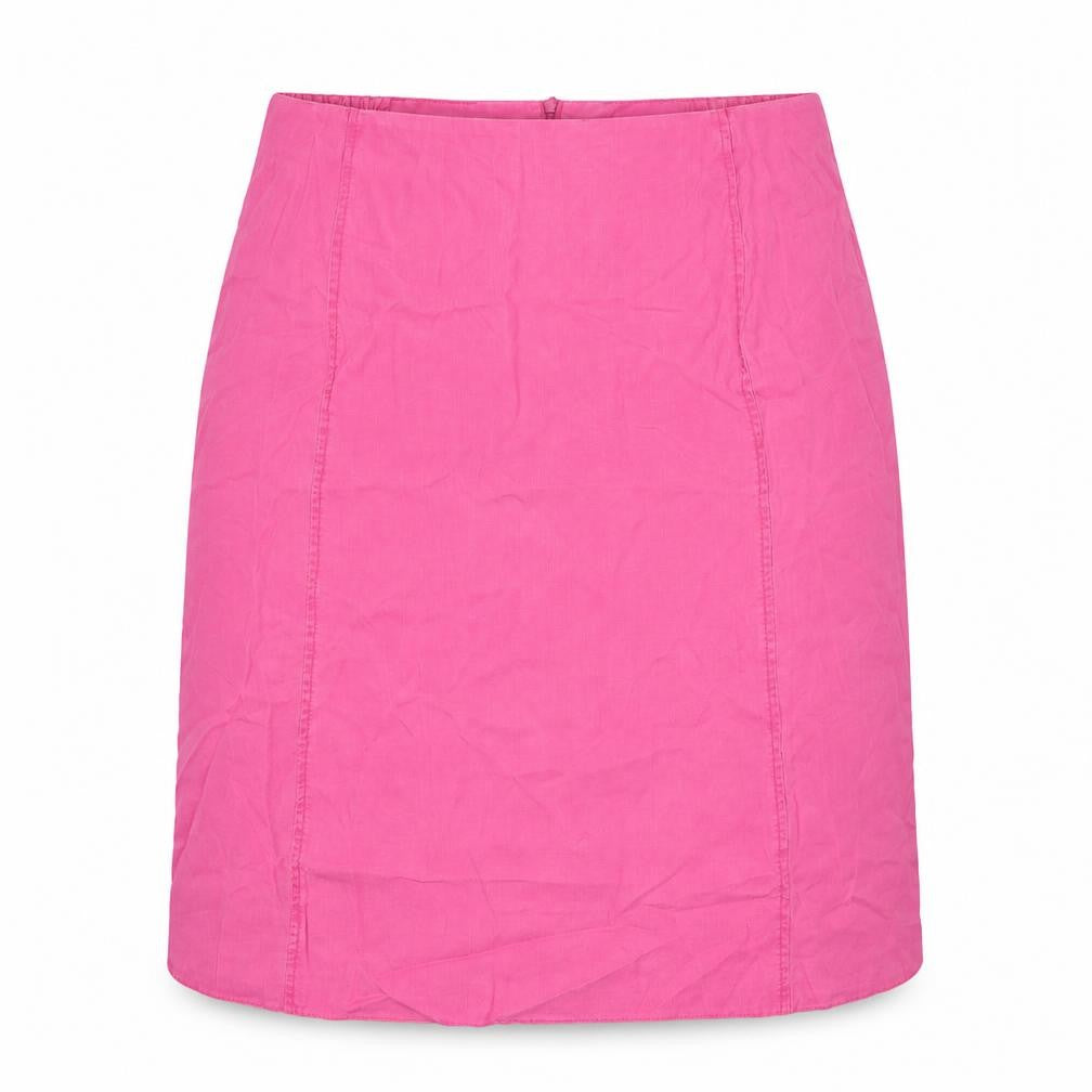 Ann Harvey Womens Pink Polyester A-Line Skirt Size 22 Zip