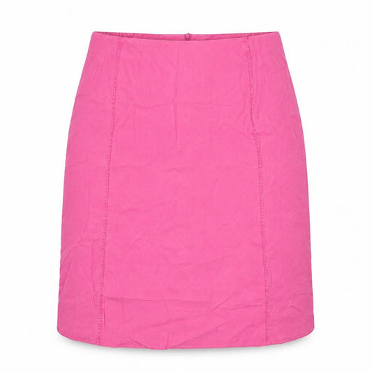 Ann Harvey Womens Pink Polyester A-Line Skirt Size 22 Zip