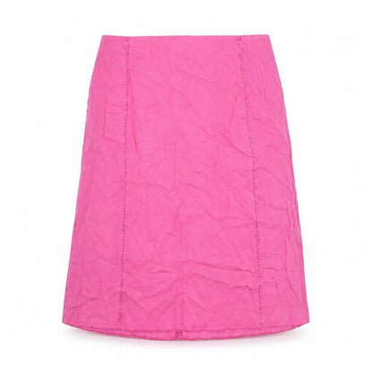 Ann Harvey Womens Pink Polyester A-Line Skirt Size 22 Zip