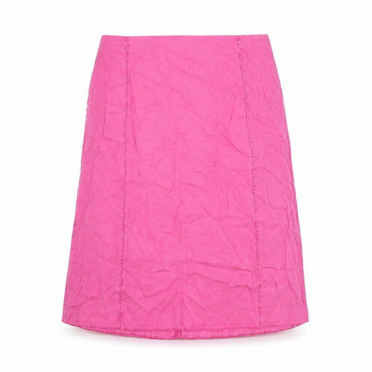 Ann Harvey Womens Pink Polyester A-Line Skirt Size 22 Zip
